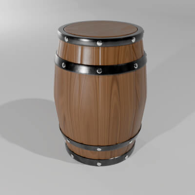 Wooden Barrel
