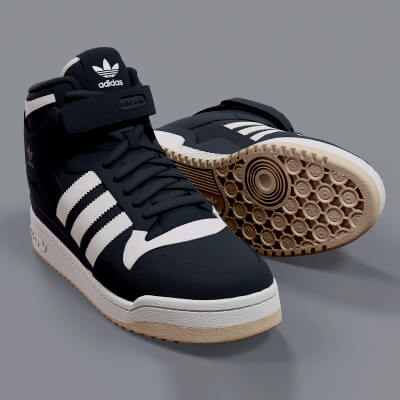 Adidas Forum Sneaker PBR Model 3