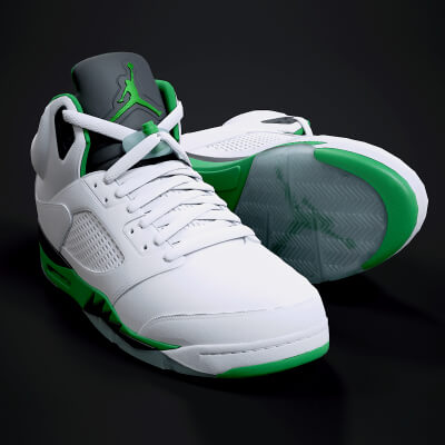 Air Jordan 5-Retro Sneaker PBR Model 1