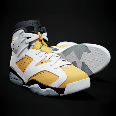 Air Jordan 6-Retro Sneaker PBR Model 4