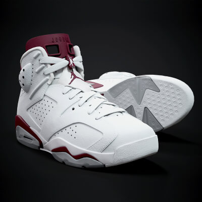 Air Jordan 6-Retro Sneaker PBR Model 6