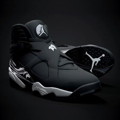 Air Jordan 8 Retro Sneaker PBR Model 8