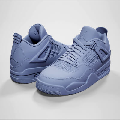Air Jordan4-Retro Sneaker 3D Printable