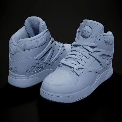 Reebok Pump Omni Zone2 3D Printable