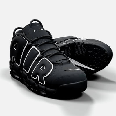 Nike Air More Uptempo96 Sneaker PBR Model 1