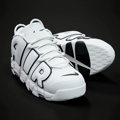 Nike Air More Uptempo96 Sneaker PBR Model 5