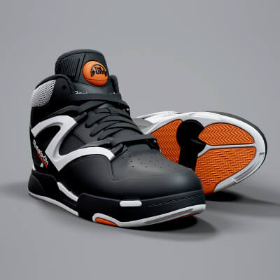 Reebok Pump Omni Zone-2 Sneaker PBR Model 2