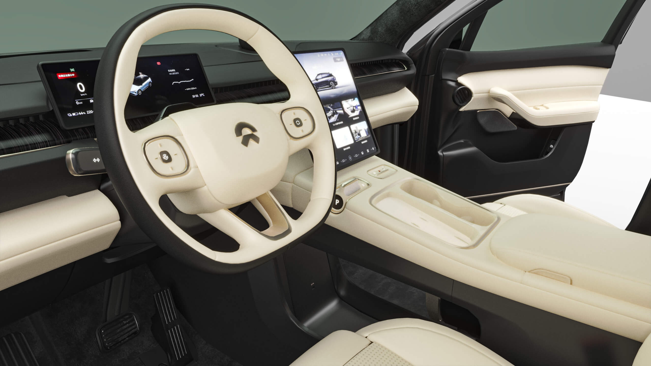 2024 Nio EL6 ES6 With Interior - 3D Model by MantangCG