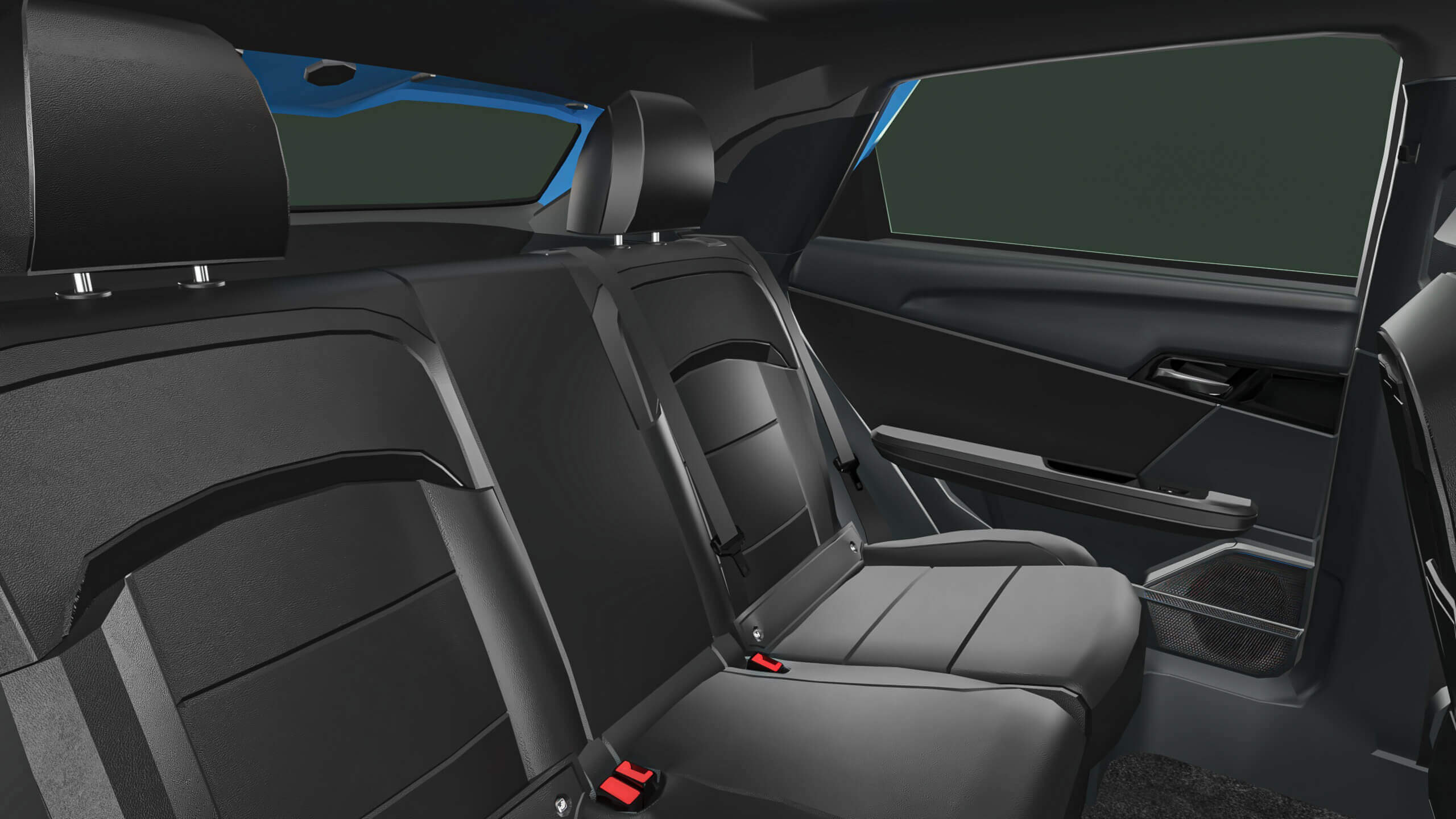 2024 MG4 EV With Interior - 3D Model by MantangCG