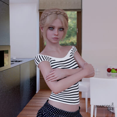 MGAB Brunna for Genesis 8 Female