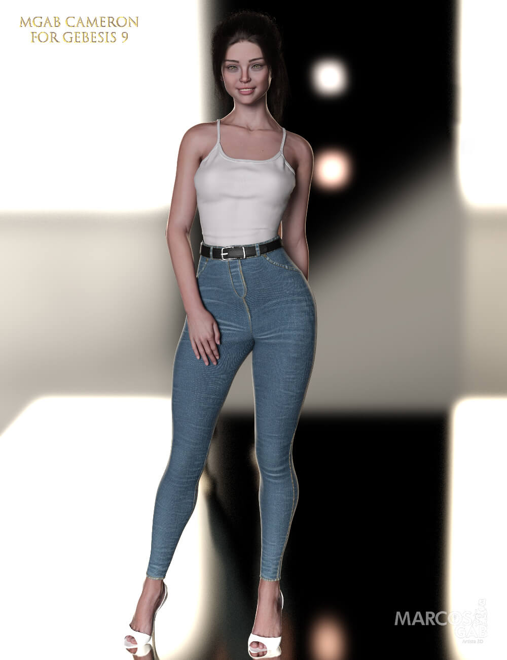 MGAB Cameron for Genesis 9 - Daz Content by MarcosGAB