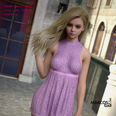 MGAB Camilla Adult Teen N Pre Teen for Genesis 9