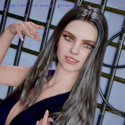 MGAB Carina for Genesis 8 Female by MarcosGAB