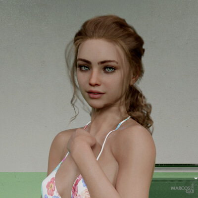 MGAB Clarence for Genesis 8 Female by MarcosGAB