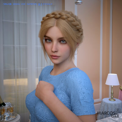 MGAB Diana for Genesis 8-1 Female