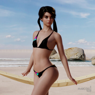 MGAB Elana for Genesis 8 Female