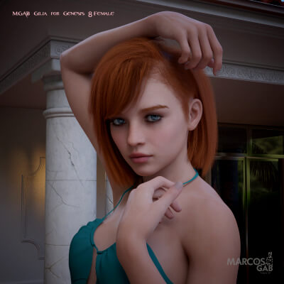 MGAB Gilia for Genesis 8 Female