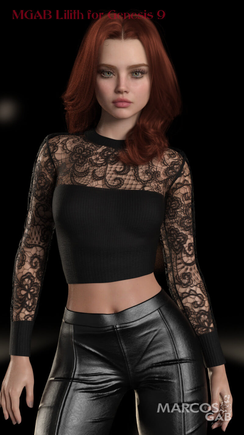 MGAB Lilith for Genesis 9 - Daz Content by MarcosGAB
