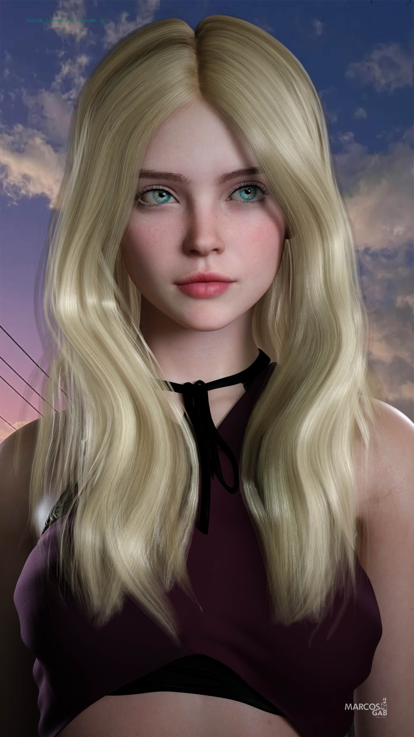 MGAB London for Genesis 9 Daz Content by MarcosGAB