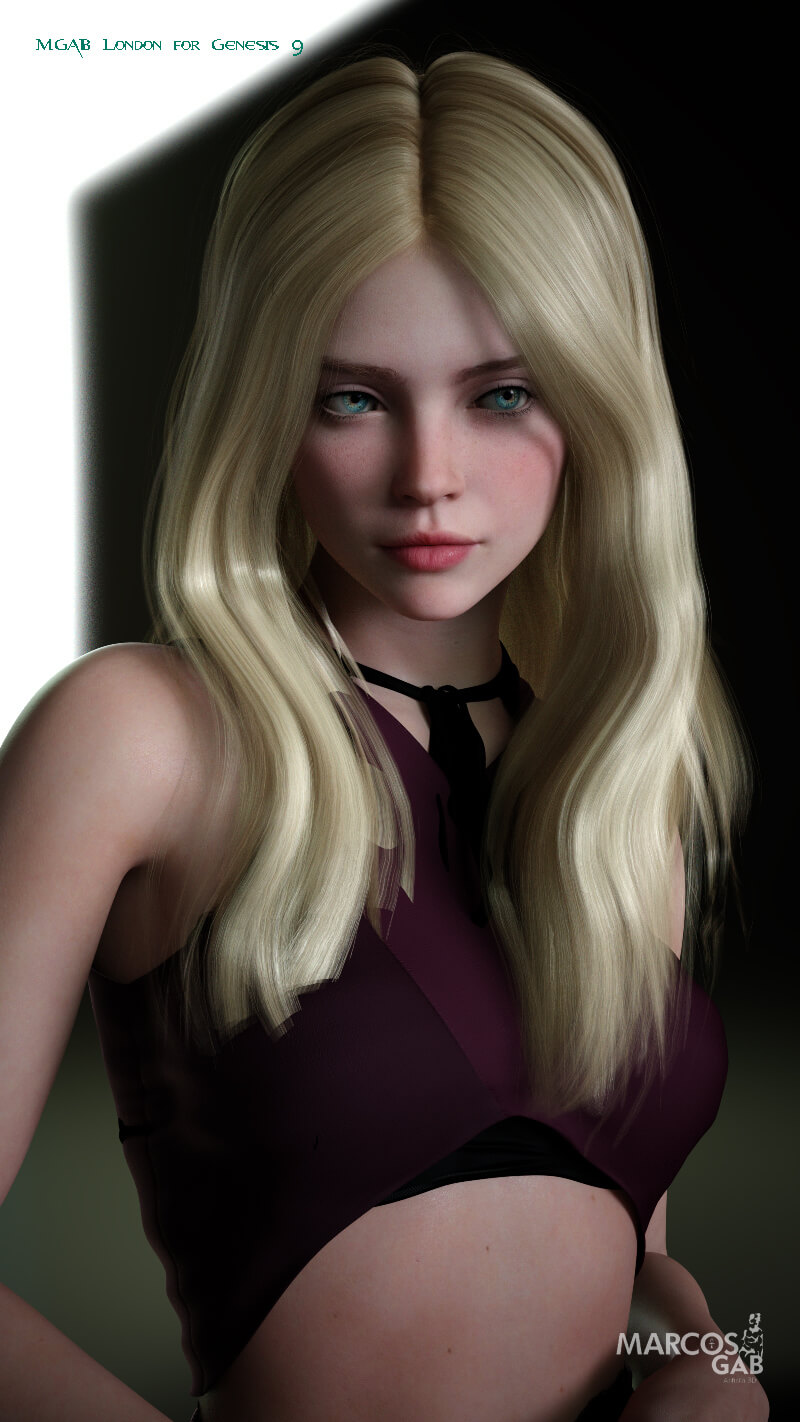 MGAB London for Genesis 9 Daz Content by MarcosGAB