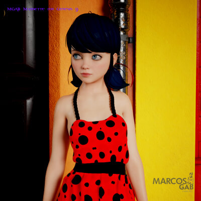 MGAB Marinette for Genesis 9