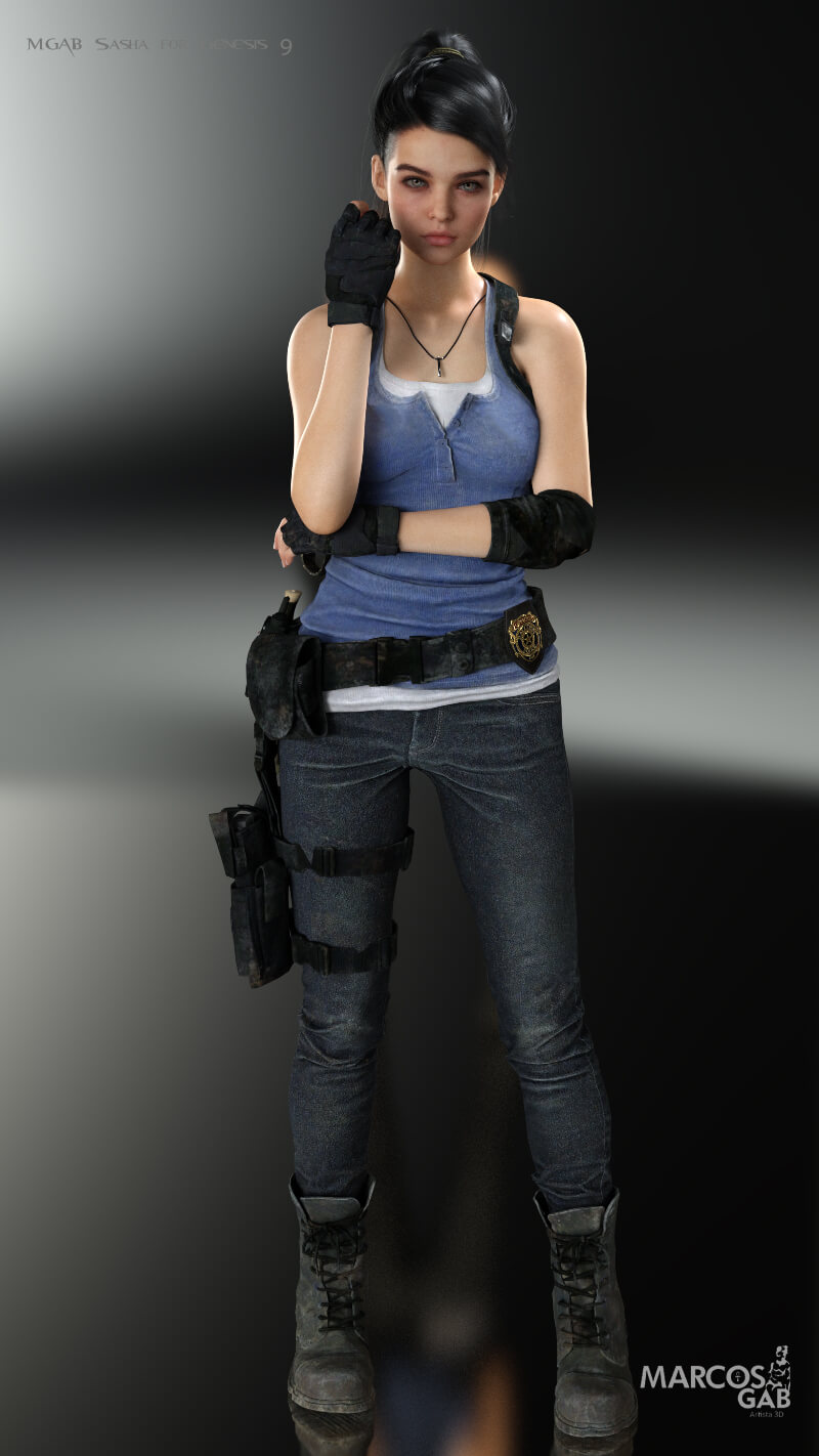MGAB Sasha for Genesis 9 - Daz Content by MarcosGAB