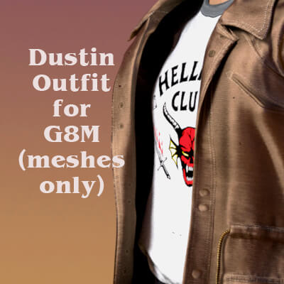 Dustins Outfit Not Rigged
