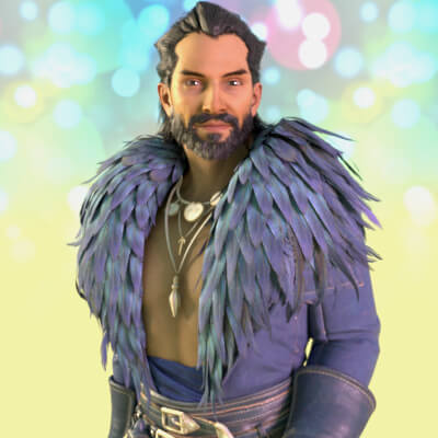 Lucanis Rog Outfit for Genesis 8 and 8.1 Male