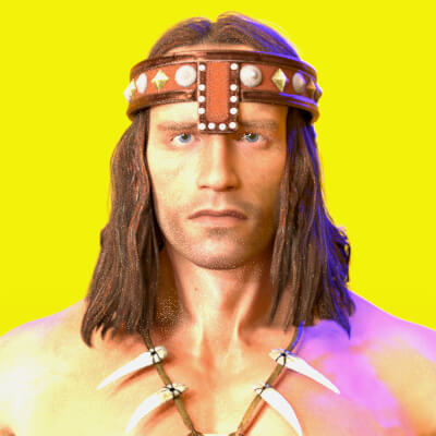 Superathlet Arnie for Genesis 8 Male