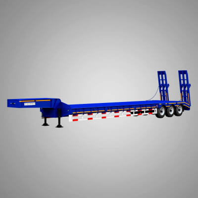 3 Axle 60 Ton Lowbed Trailer