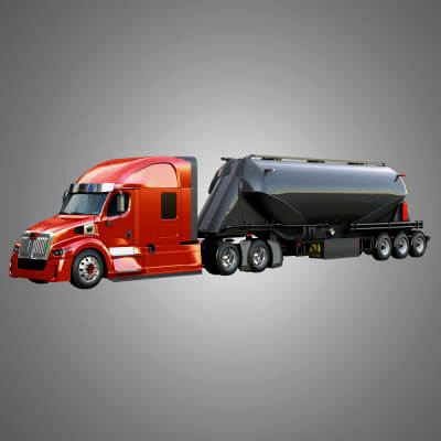 57X Truck With Silo Trailer