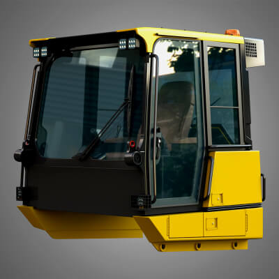 953 Track Loader Cabin