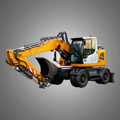A918 Compact Litronic - Wheeled Excavator