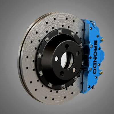 Brake Disk and Caliper