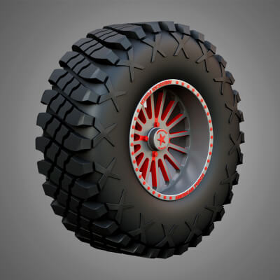 Buggy Wheel & Tire 2