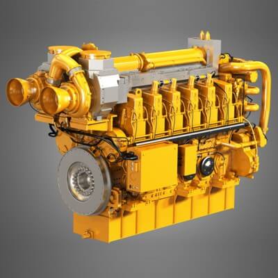 C280 Marine 12 Cylinder Engine
