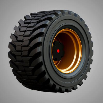 H21D Forestry Harvester Wheel and Tire