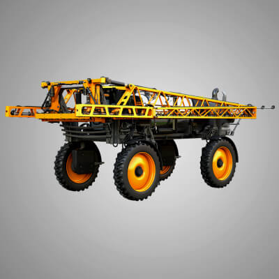 Hagie STS16 Self-Propelled Sprayer - Closed Arms