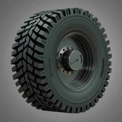 Heel Loader W190D Wheel and Tire