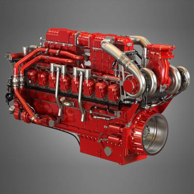 Marine HD Diesel Engine