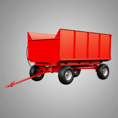 Stan-Hoist Grain - Forage Wagon