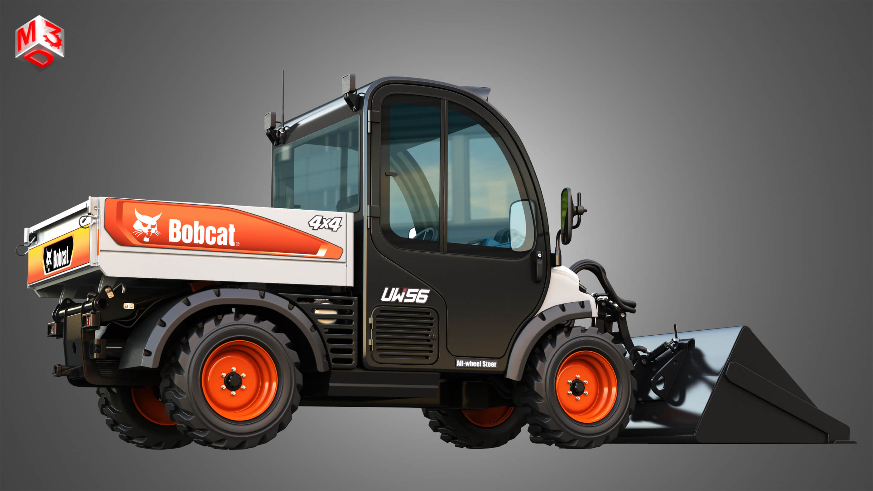 UW56 Toolcat Utility Work Machine 3D Model by Markos3d