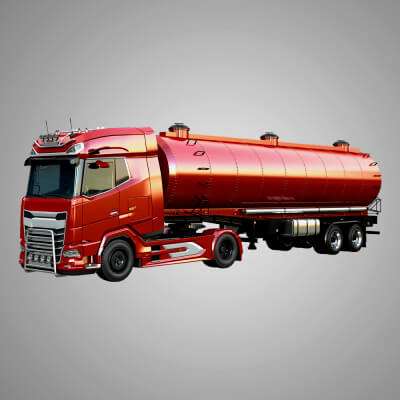 Xg Truck With Tanker Trailer