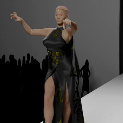 Runway Hex 3dModel