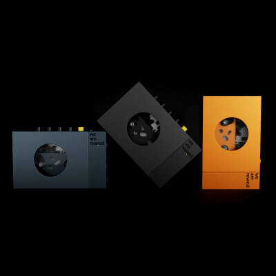 We Are Rewind Modern Cassette Player Free 3D Model by MASSX_RZ