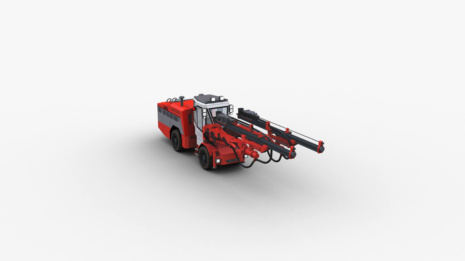 Sandvik Drill 3D Model by master3d