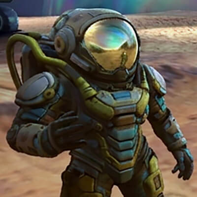 Male Astronaut