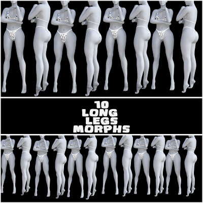 10 Long Leg Morphs G9