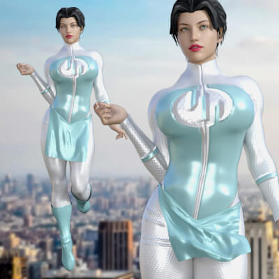 Anissa Invincible Outfit G8F