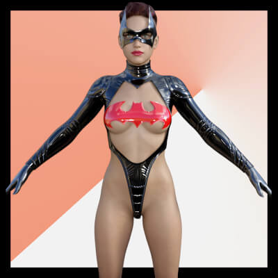 Batgal Outfit G8F by matteoio